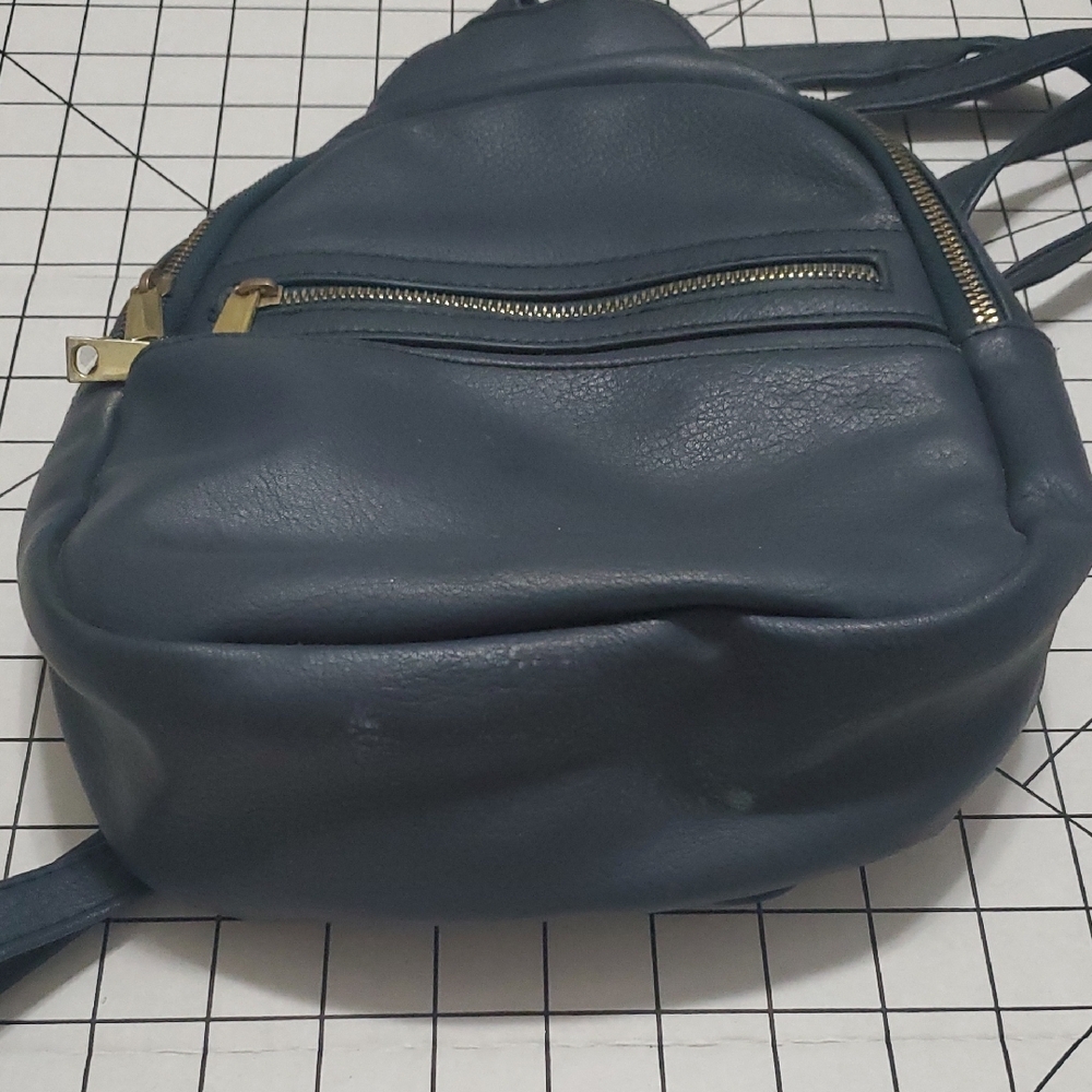Stylish Blue Mini Backpack - Picture 8 of 11